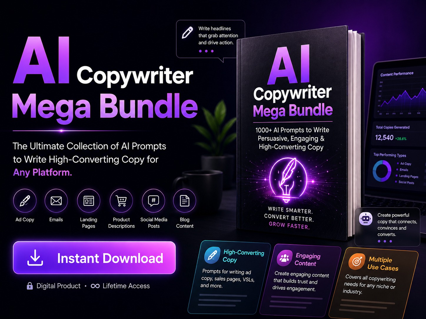 AI Copywriter Mega Bundle