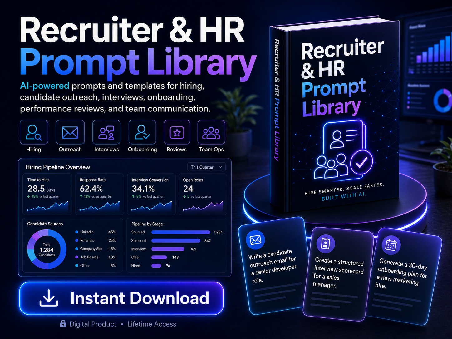 Recruiter & HR Prompt Library