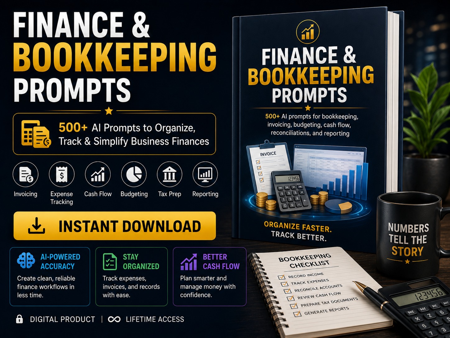 Finance & Bookkeeping Prompts