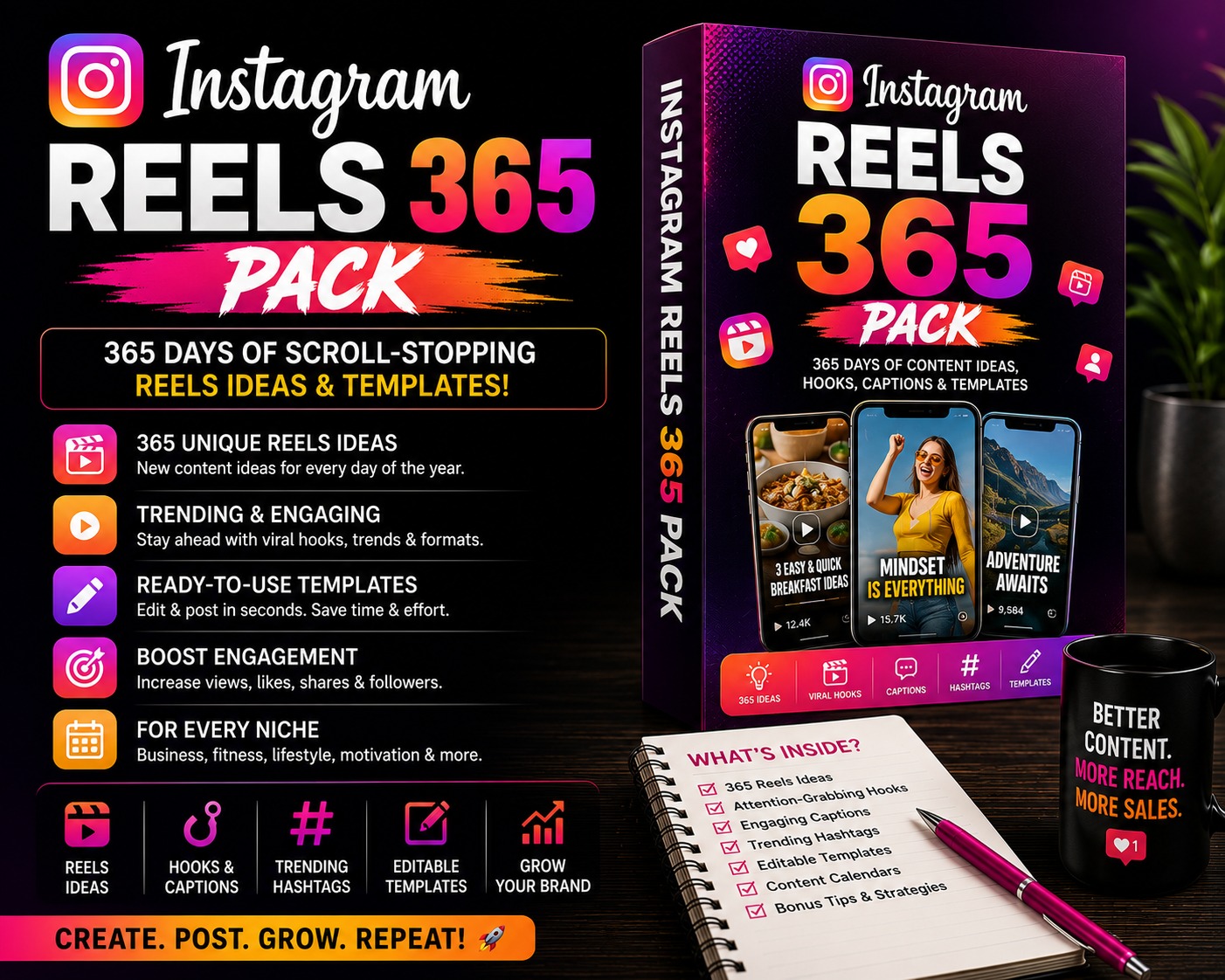 Instagram Reels 365 Pack
