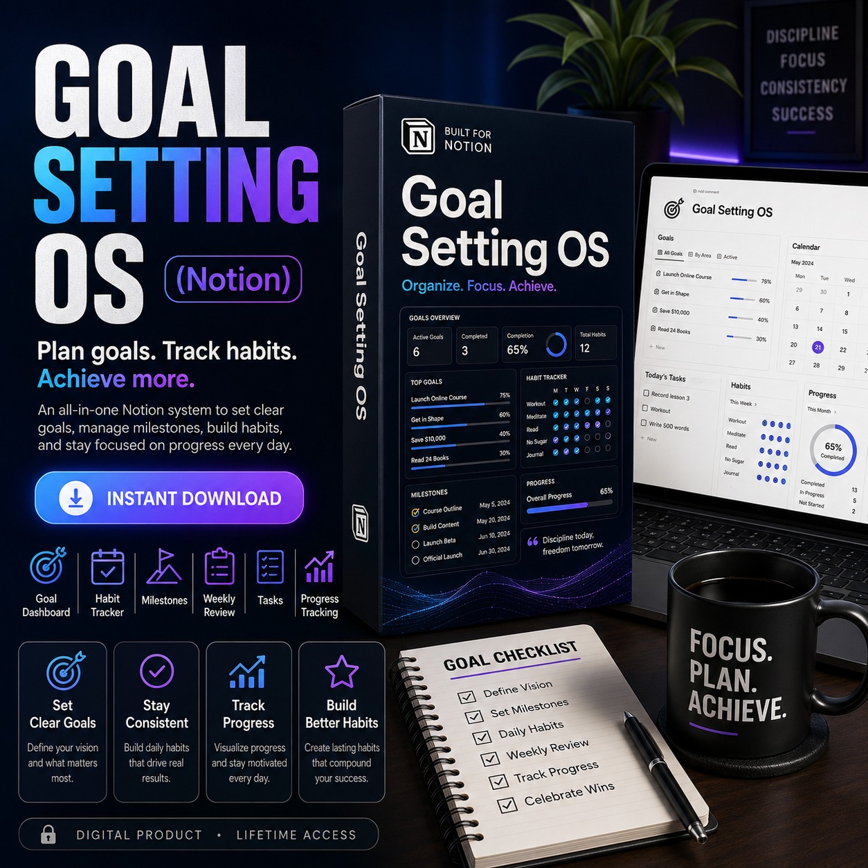 Goal Setting OS (Notion)